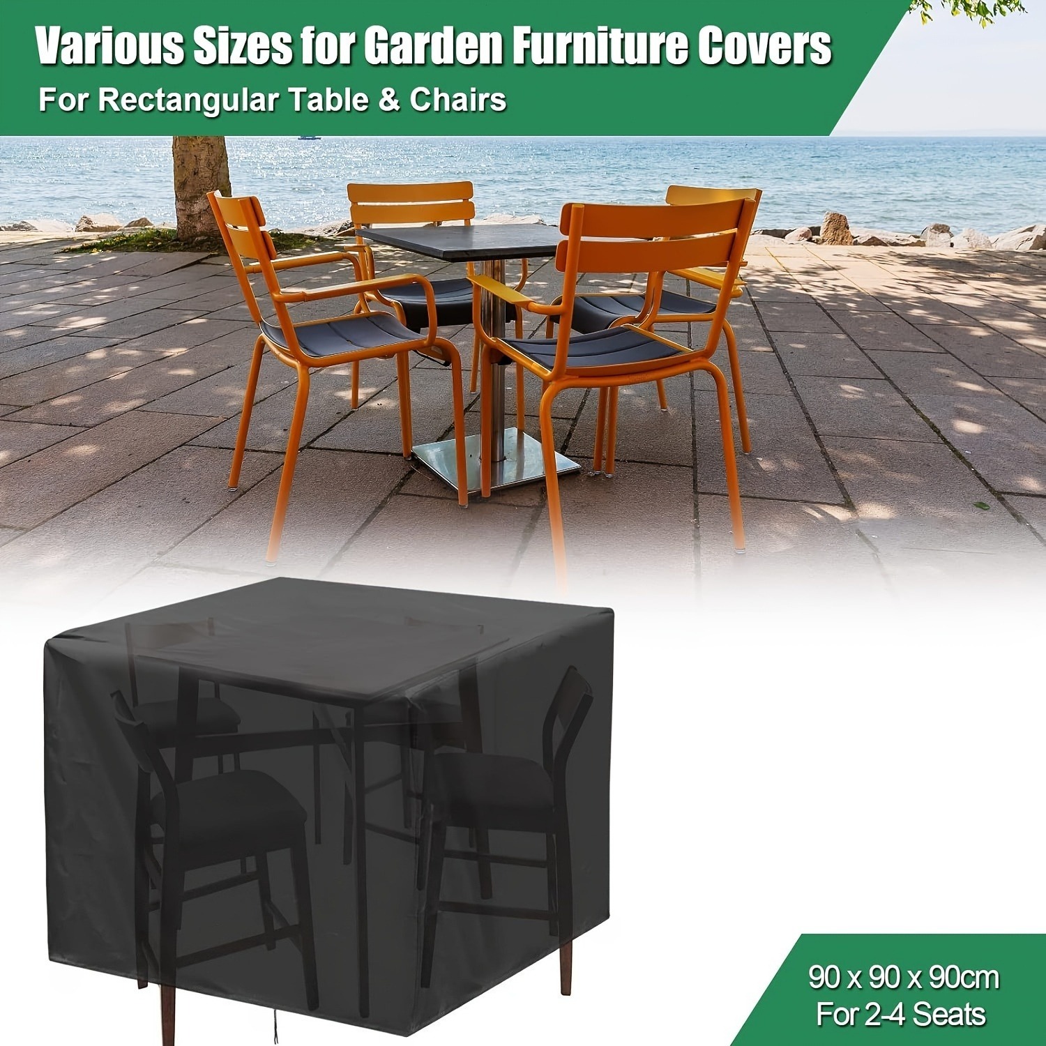 Outdoor Furniture With Covers - 헤비듀티 210D 야외 정원 가구 커버