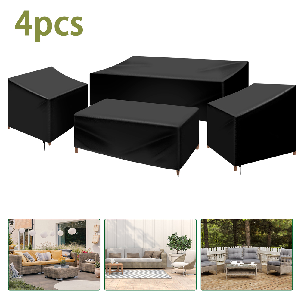 Outdoor Furniture Fabric Waterproof - 튼튼한 방수 파티오 가구 커버 세트,