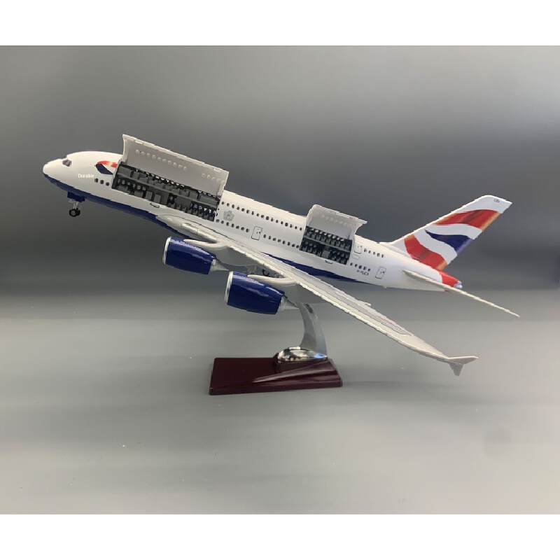 Outdoor Furniture Glider - 46CM 비행기 모형 브리티시 에어웨이즈 A380