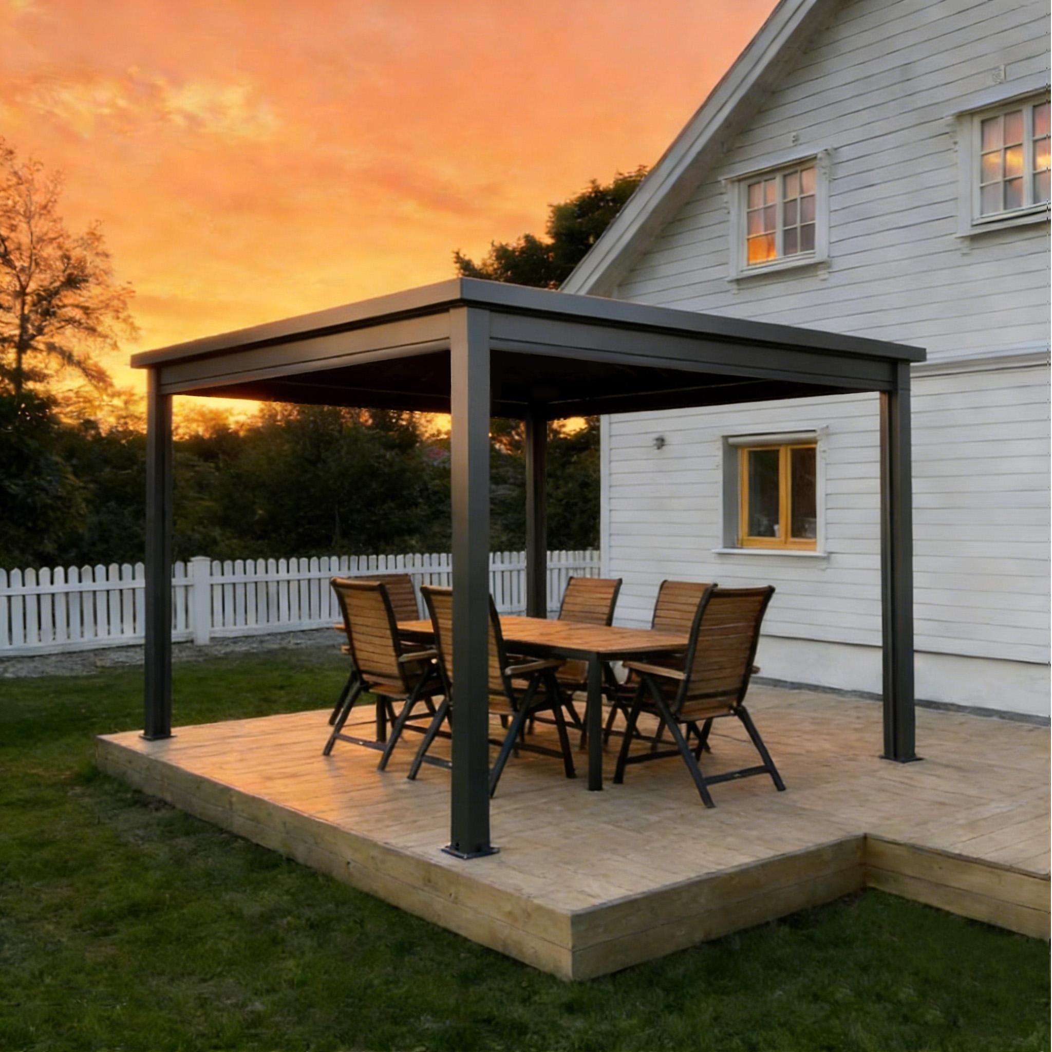 공장 직판 다양한 크기 야외용 알루미늄 합금 파빌리온  - Outdoor Furniture Set Sale 리뷰 및 가격
