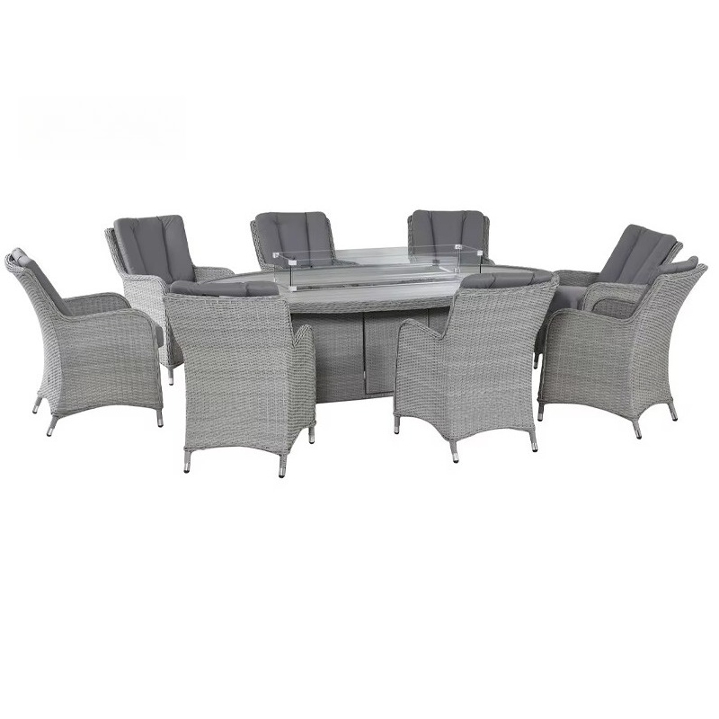 야외 가구 화덕 라탄 위커 알루미늄 정원 소파 세트 다 - Outdoor Furniture Set With Fire Pit 리뷰 및 가격