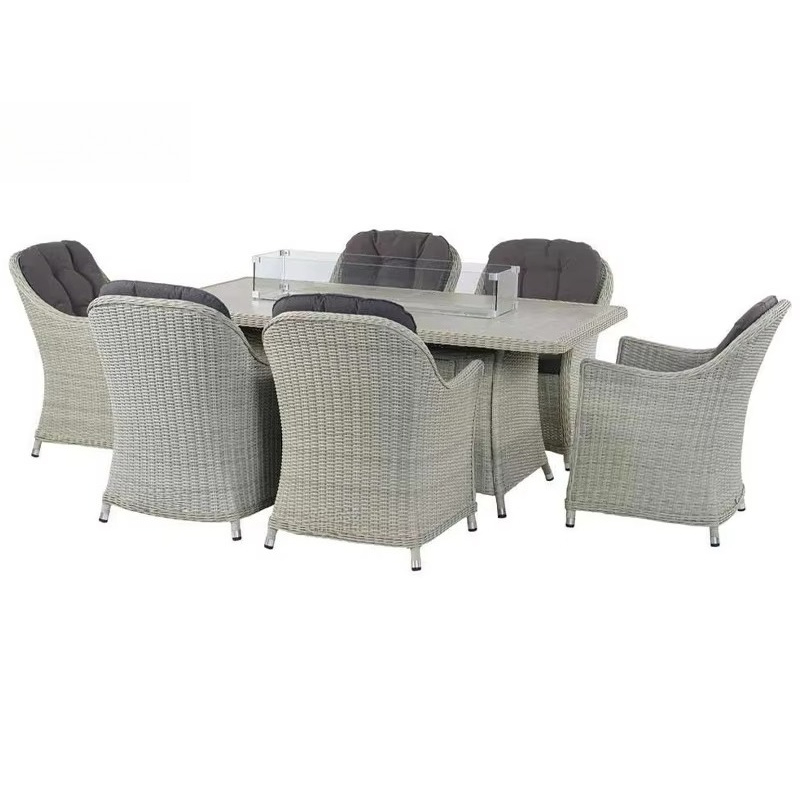 야외 가구 화덕 라탄 위커 알루미늄 정원 소파 세트 다 - Outdoor Furniture Set With Fire Pit 리뷰 및 가격