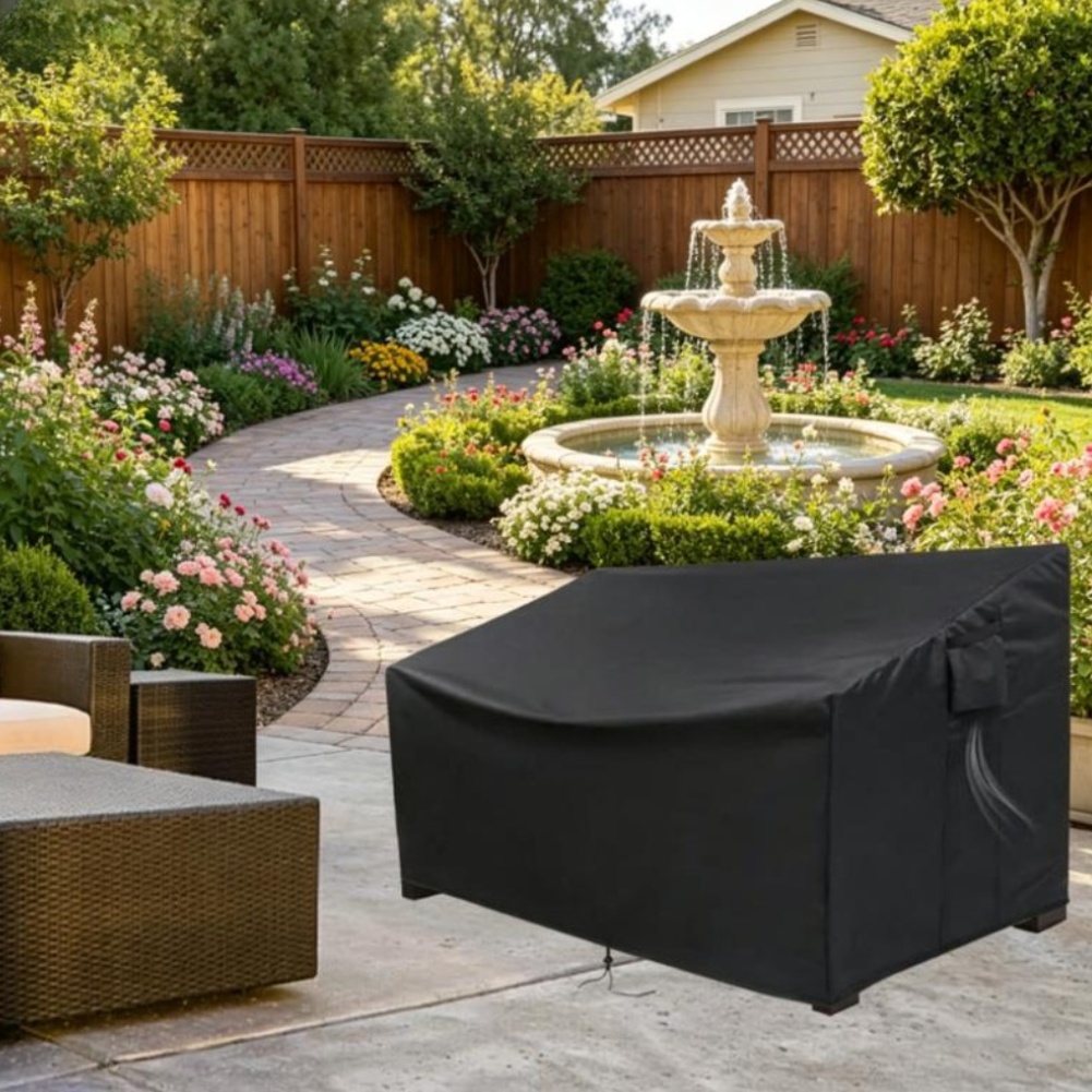 헤비 듀티 파티오 소파 커버 방수 야외 소파 커버 파티 - Outdoor Furniture Fabric Waterproof 리뷰 및 가격