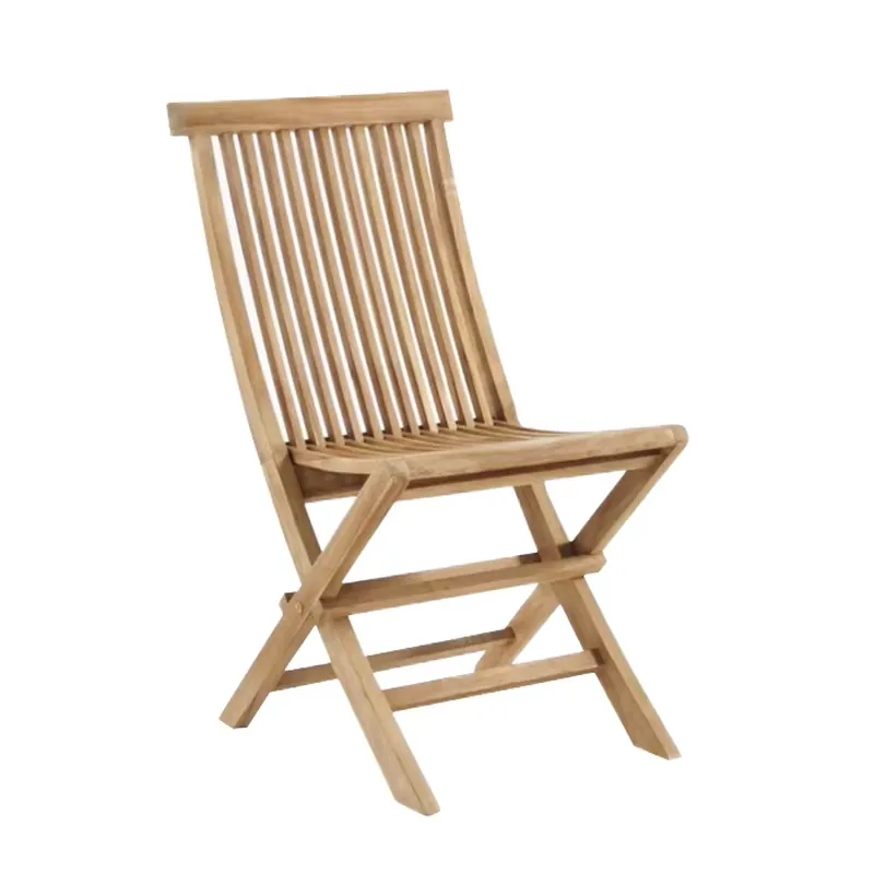 티크 전통 접이식 의자 가든 마이애미-솔리드 우드 야외 - Outdoor Furniture Indonesia 리뷰 및 가격