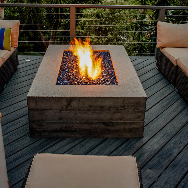 현대적인 코르텐강 가스 야외 가구 세트 테이블탑 벽난로 - Outdoor Furniture Set With Fire Pit 리뷰 및 가격