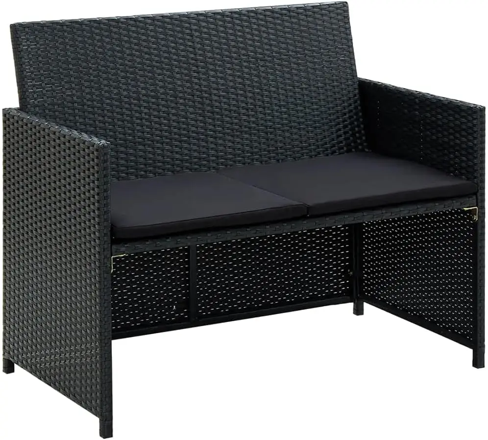 2인용 정원 소파, 탈부착 가능한 쿠션 포함, 전천후  - Outdoor Furniture Cushions 22 X 22 리뷰 및 가격