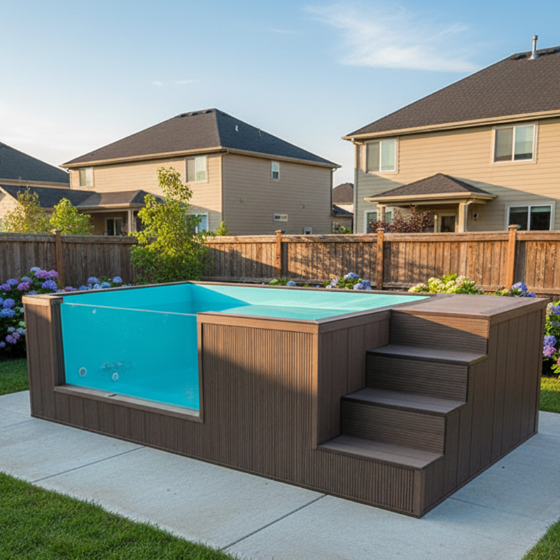 공장 야외 대형 고급 유리섬유 수영장 아크릴 유리창 조 - Outdoor Furniture For Pool 리뷰 및 가격