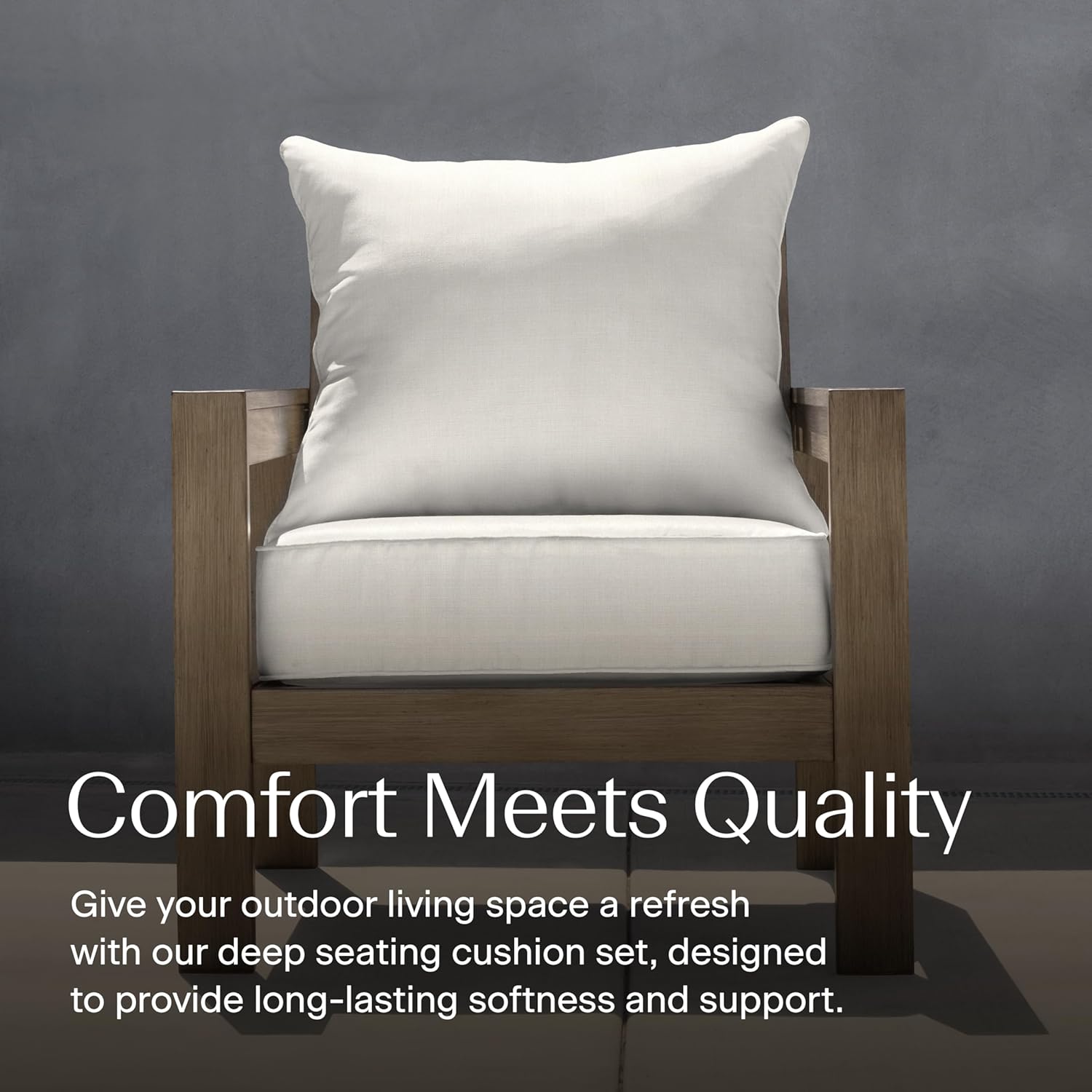 야외용 파티오 가구, 솔리드 본 컬러, 질감 있는 깊은 - Outdoor Furniture With Covers 리뷰 및 가격