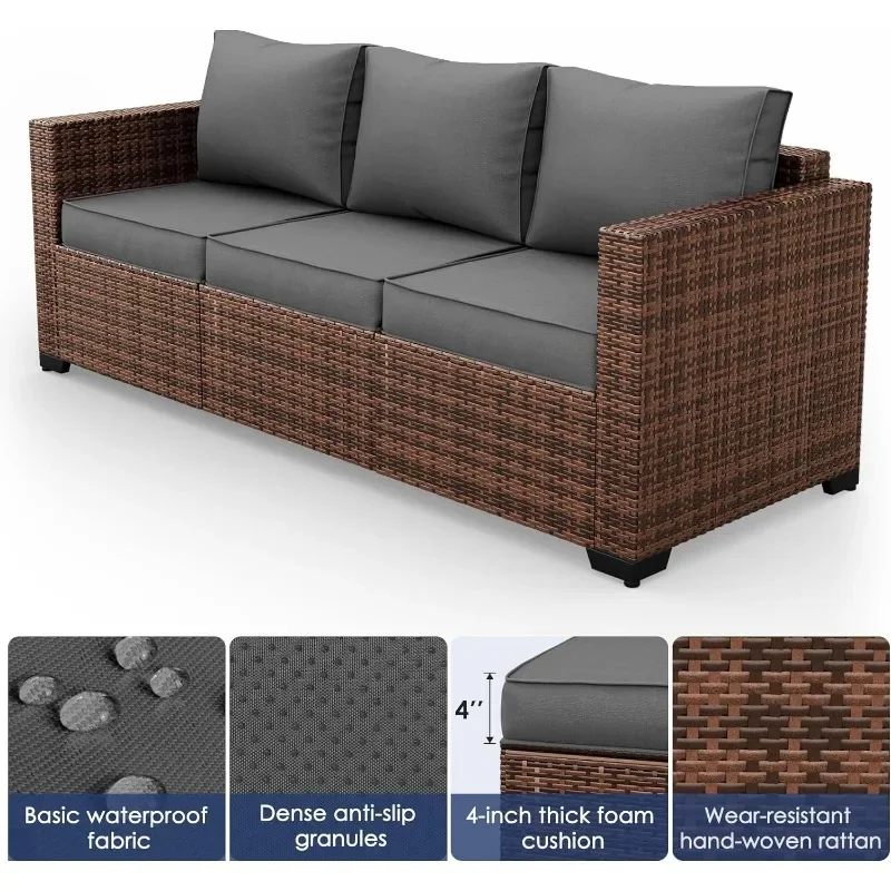 화덕 테이블이 포함된 가구 세트, 8피스 야외 대형 단 - Outdoor Furniture Set With Fire Pit 리뷰 및 가격