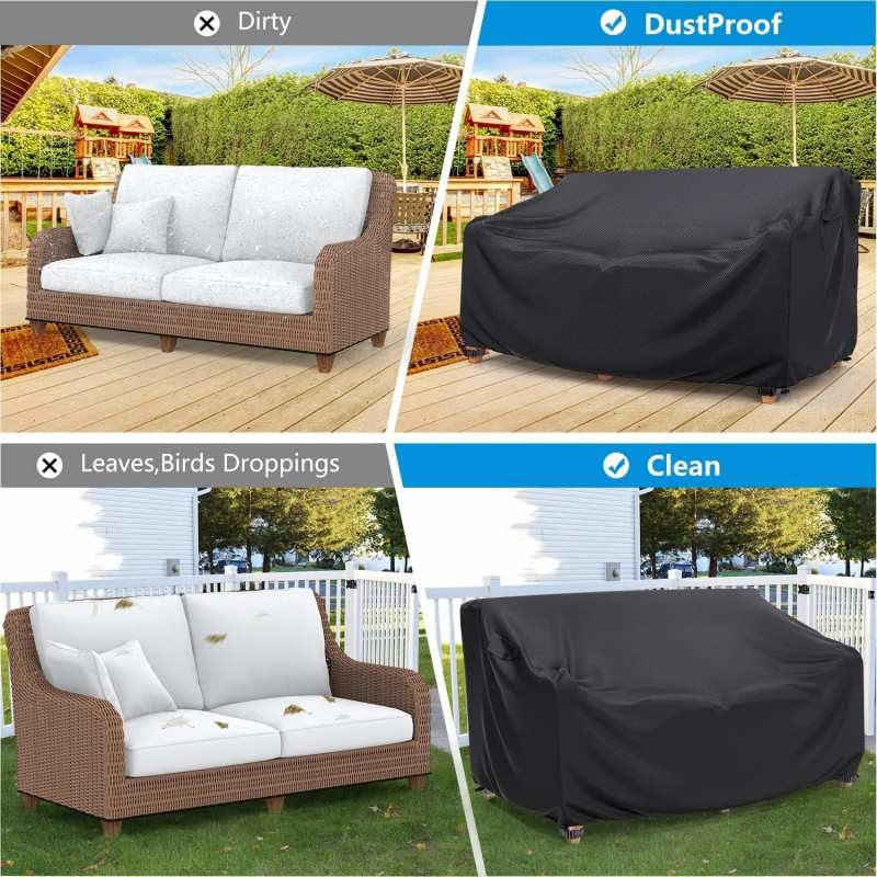 1pcs 야외 가구 커버, 210D 파티오 소파 커버, - Outdoor Furniture Lowes 리뷰 및 가격
