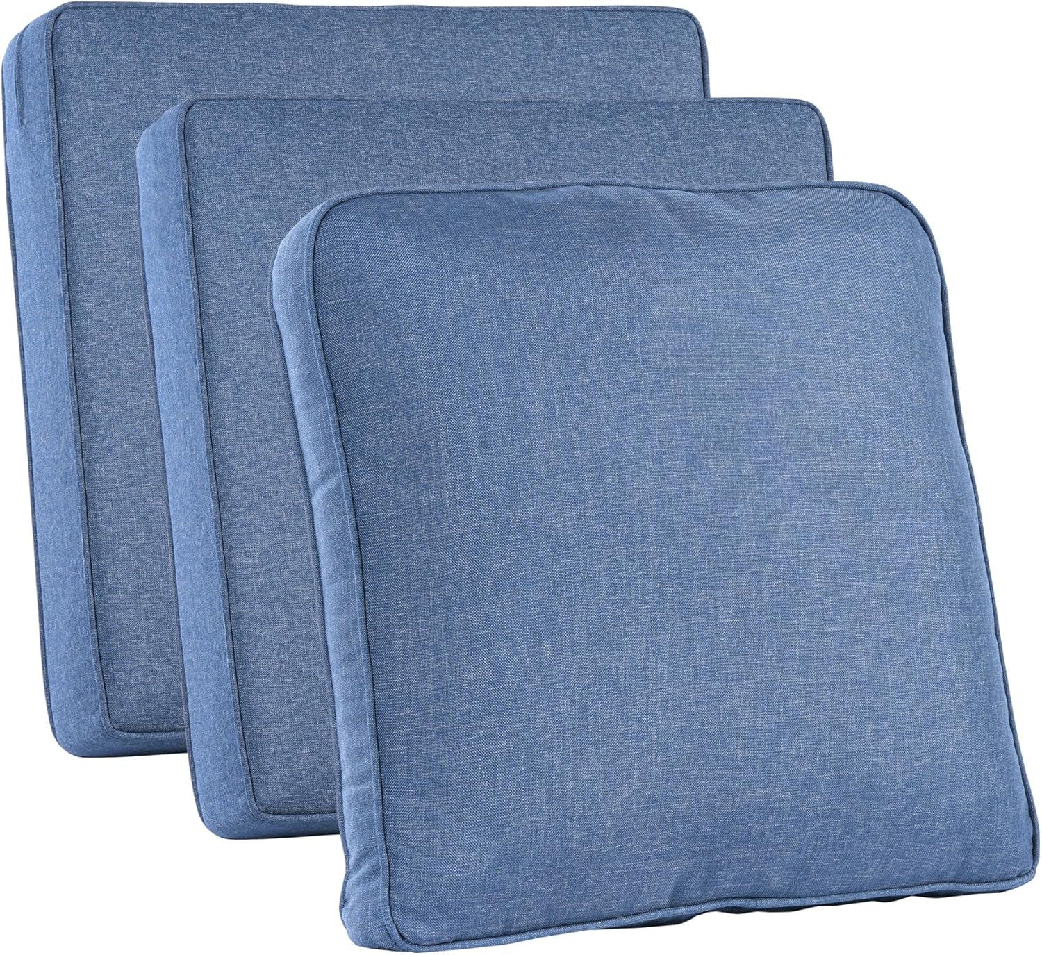 야외 파티오 가구 쿠션 커버, 데님 블루, 지퍼가 있는 - Outdoor Furniture Fabric Waterproof 리뷰 및 가격