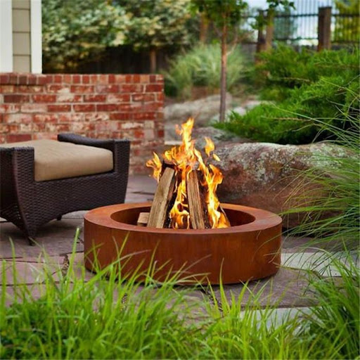 야외 소파 세트 화덕 테이블 맞춤형 야외 가구 파티오  - Outdoor Furniture Set With Fire Pit 리뷰 및 가격