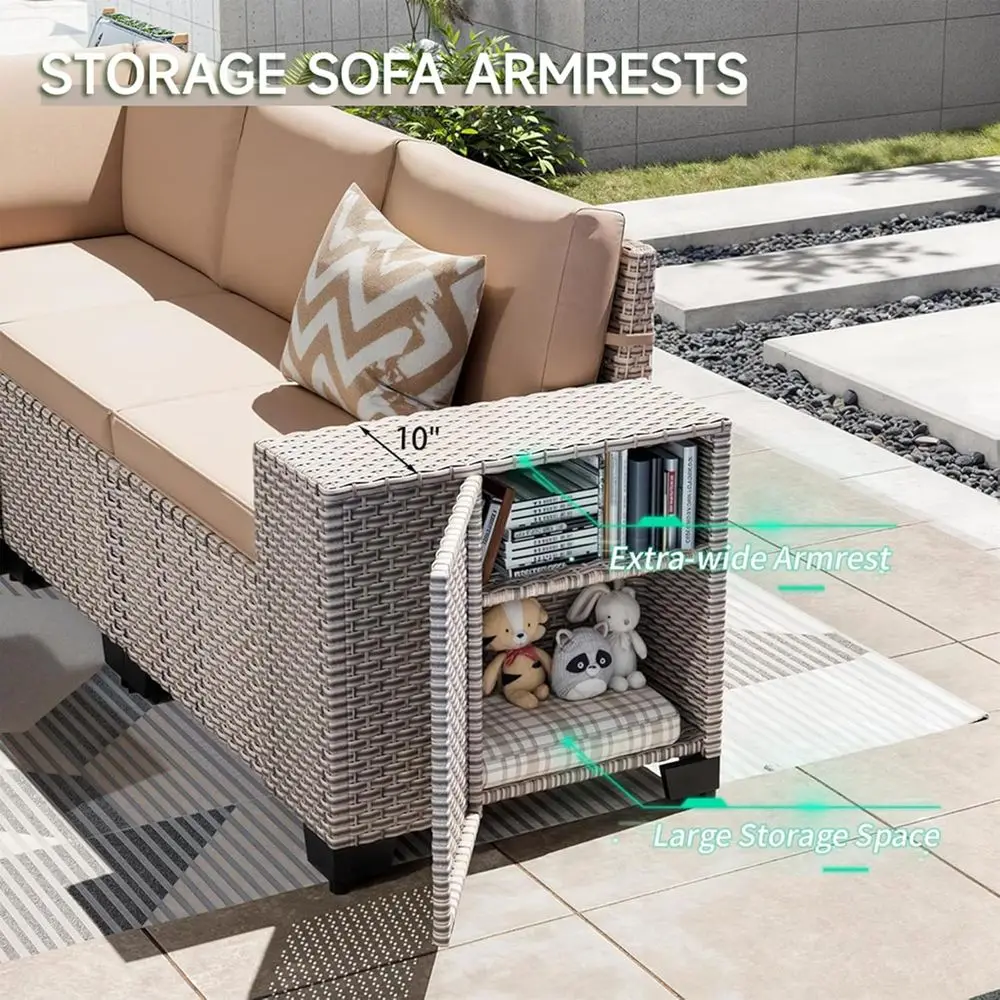 7피스 야외 파티오 가구 세트(화덕 포함), 유리 커피 - Outdoor Furniture Set With Fire Pit 리뷰 및 가격