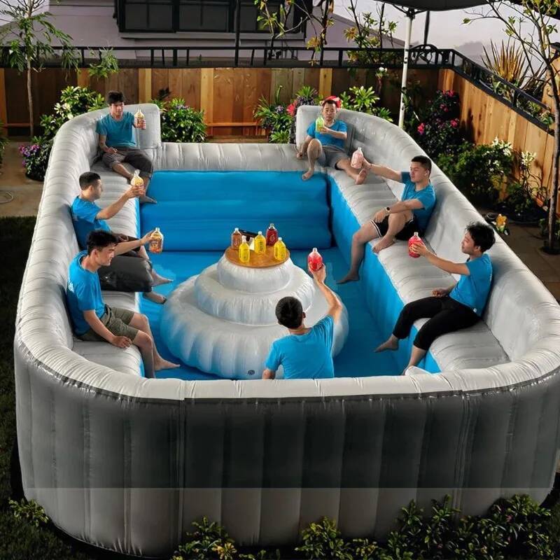휴대용 라운지가 있는 파티용 상업용 맞춤형 풍선 소파  - Outdoor Furniture For Pool 리뷰 및 가격