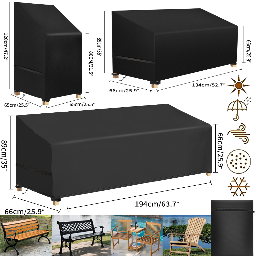 방수 파티오 의자 먼지 커버 정원 가구 보호 야외 소파 - Outdoor Furniture Fabric Waterproof 리뷰 및 가격