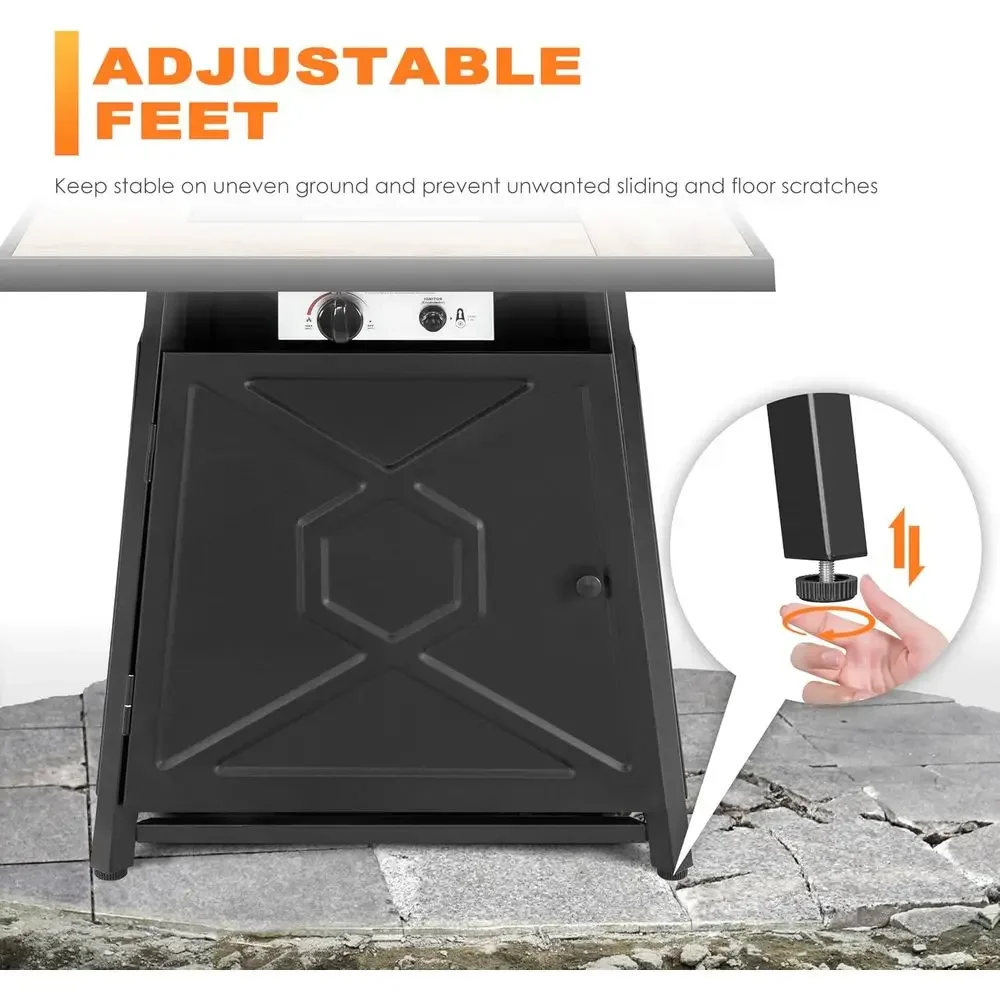 5피스 야외 파티오 가구 세트(화덕 테이블, 28 프로 - Outdoor Furniture Set With Fire Pit 리뷰 및 가격